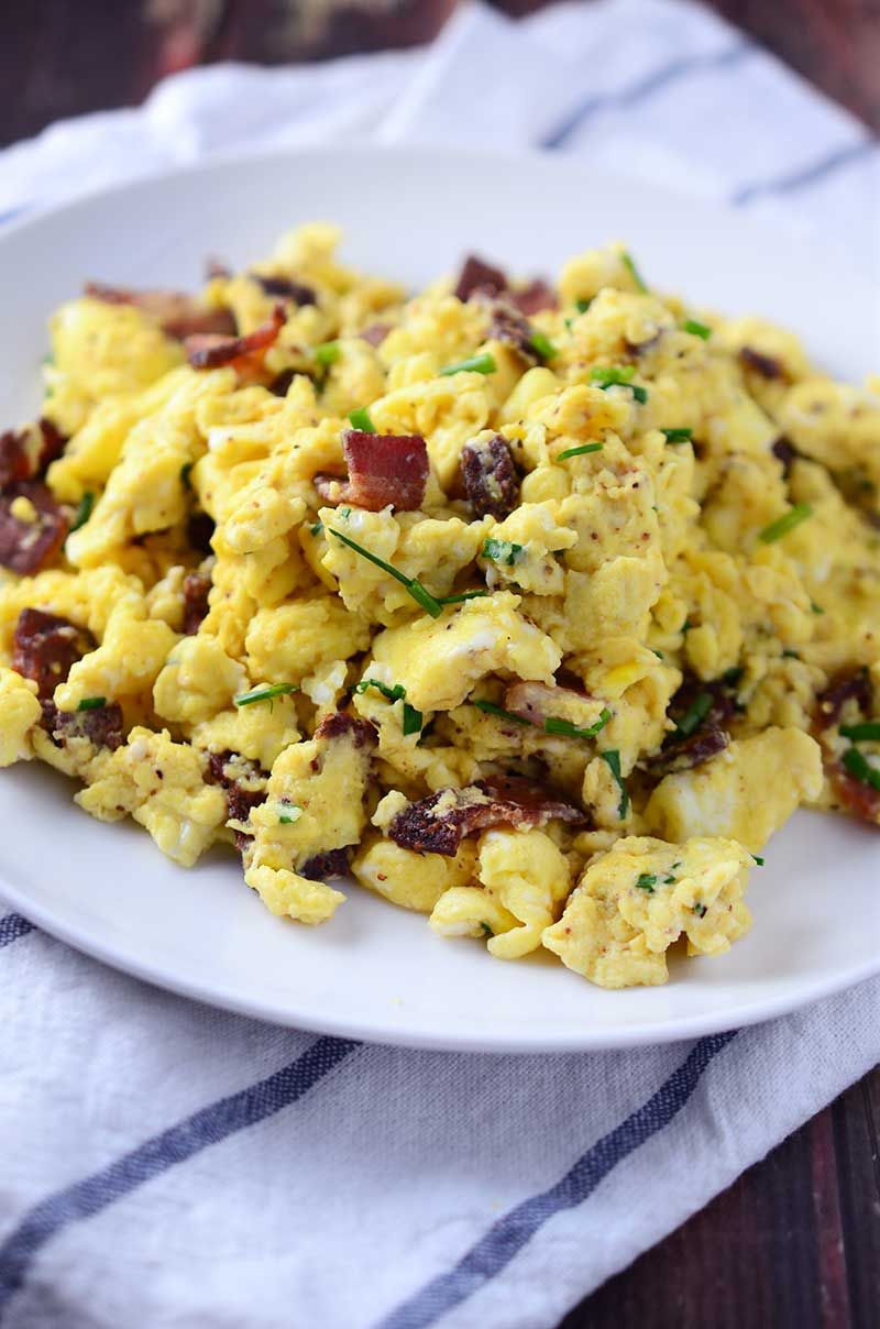 Scrambled Eggs with Bacon
